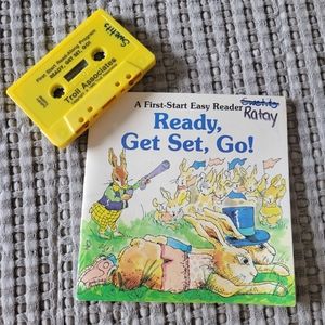 "Ready, Get Set, Go!" book by Sharon Peters with audio cassette